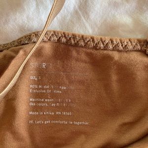 Two size 3 (M) Storq nursing tanks